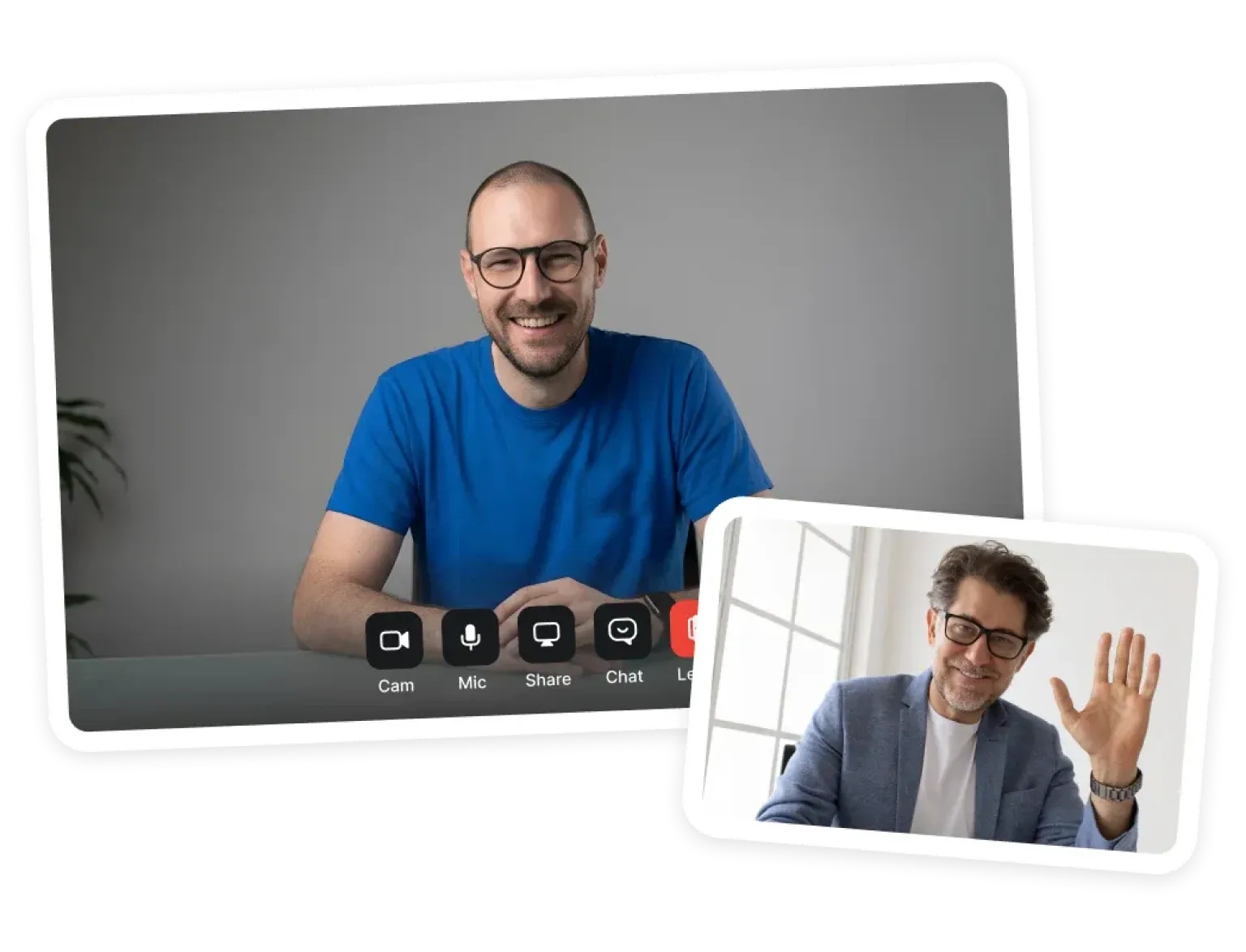Videochiamata tra un cliente e un consulente previdenziale